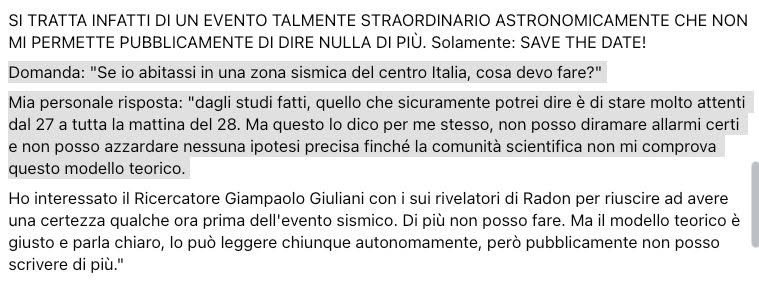Estratto Save the Date del bollettino di ottobre 2016